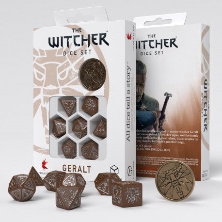 QW SWGE03 Witcher Dice Set Geralt - Druh Płotki