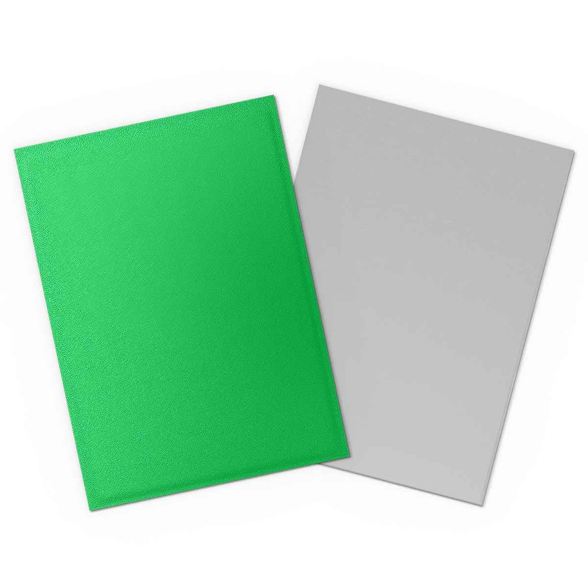 Dragon Shield Apple Green & Silver 100 Matte Dual Sleeves
