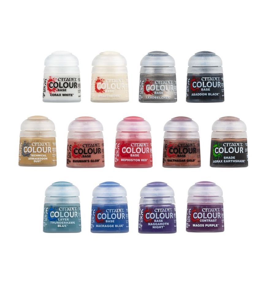 GW 60-12 Warhammer 40000 Paints + Tools set