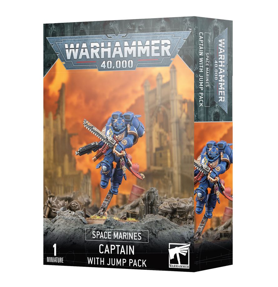 GW 48-17 Space Marines Captain with Jump Pack