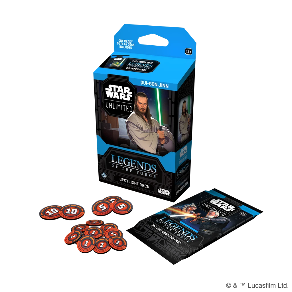 SW Unlimited- SWH05 - Deck - Qui-Gon Jinn