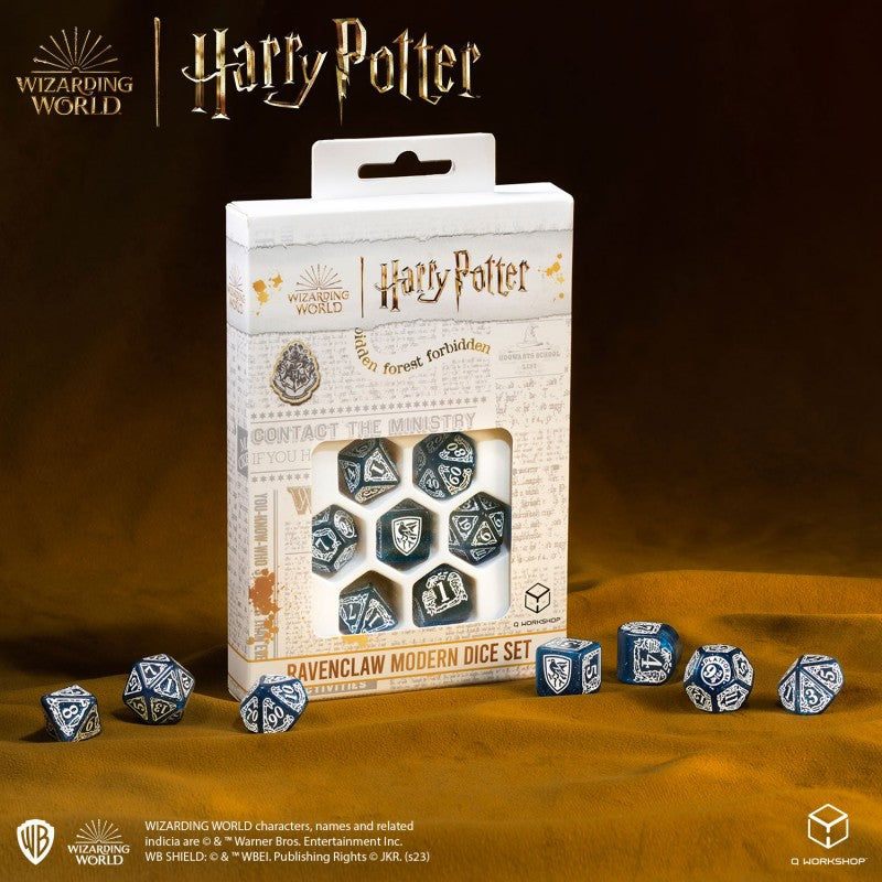Harry Potter. Zestaw Kości Modern Ravenclaw - Niebieski