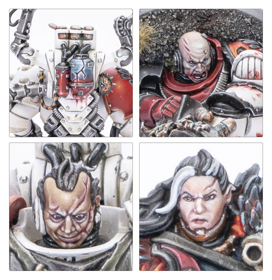 GW 43-110 Chaos Space Marines: Huron Blackheart
