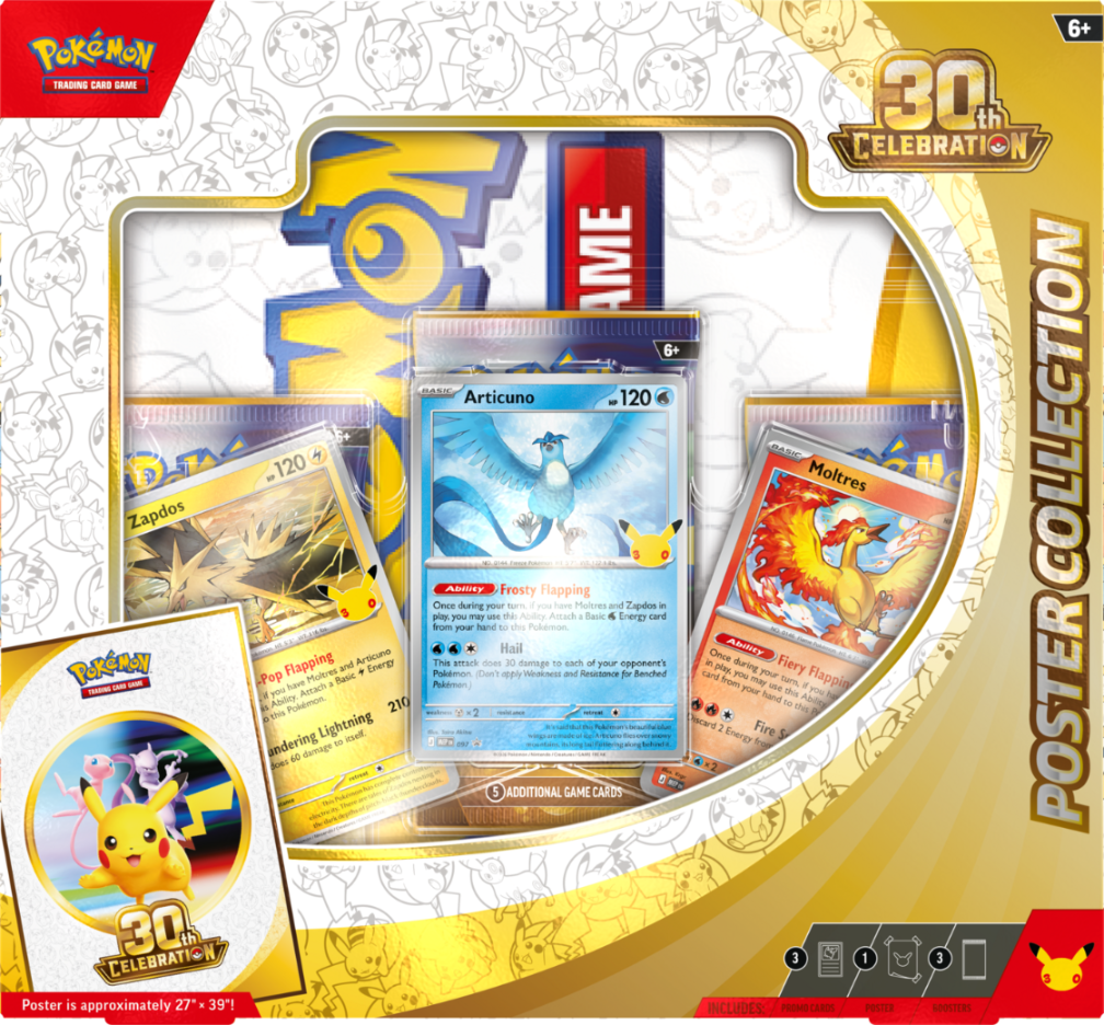 Pokemon TCG: 30th Celebration - Poster Collection