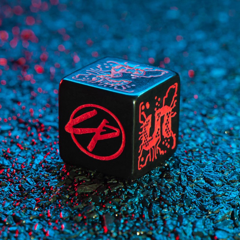 Zestaw kości podstawowych Cyberpunk Red (4D6 & 2D10)