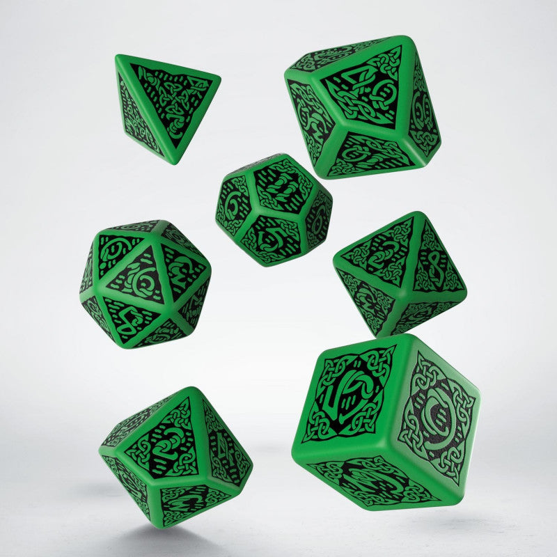 QW SCER15 Celtyckie 3D Zielono-czarne 7