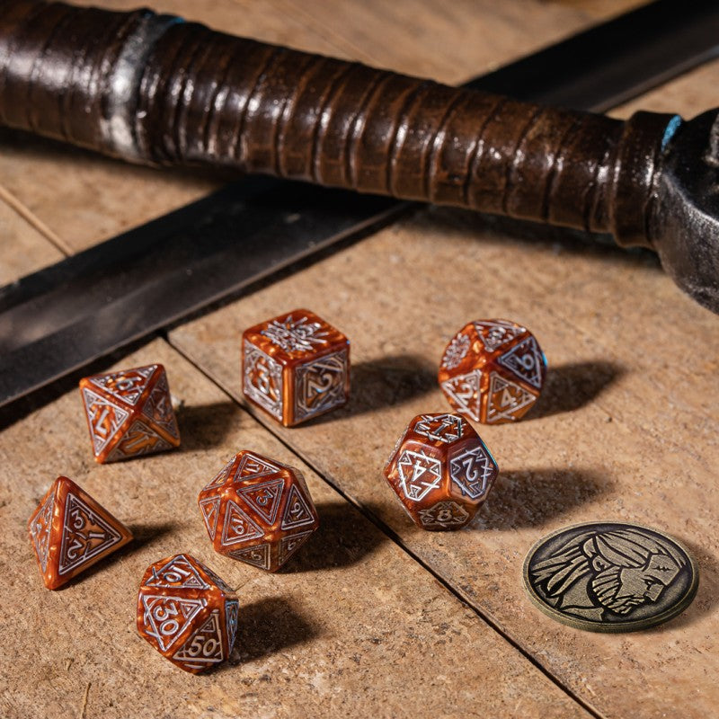 Kości RPG Wiedźmin. Geralt - Łowca Potworów