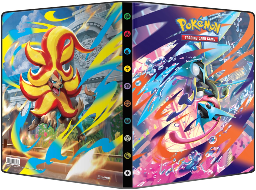 UP Pokemon 9-P Portfolio Mega Evolution Chaos Rising