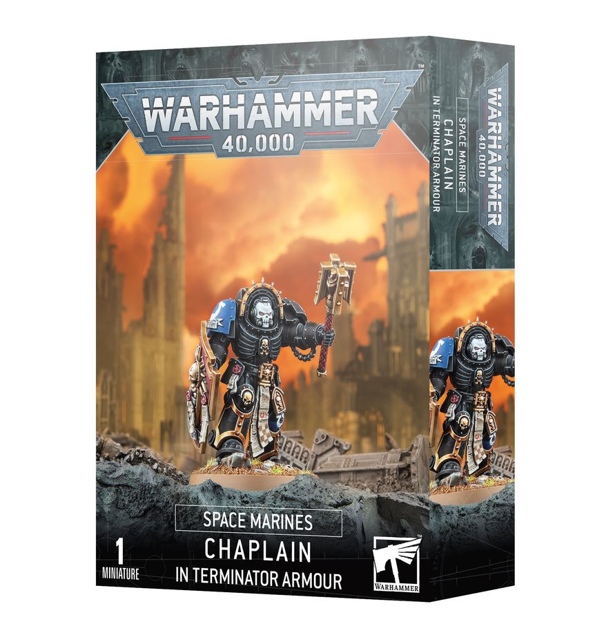 GW 48-91 Space Marines Chaplain in Terminator Armour