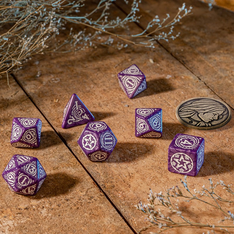 Kości RPG Wiedźmin. Yennefer - Bez i Agrest