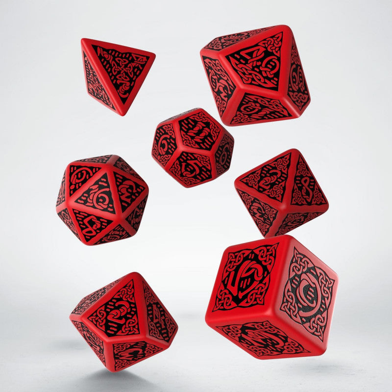 QW SCER04 Celtyckie 3D Czerwono-czarne 7