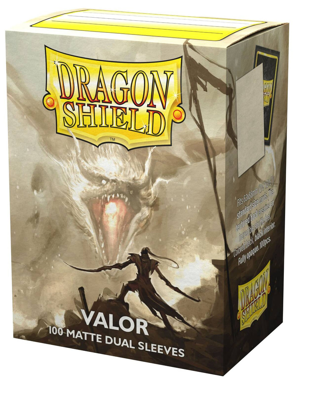 Dragon Shield Valor 100 Standard Matte Dual Sleeves