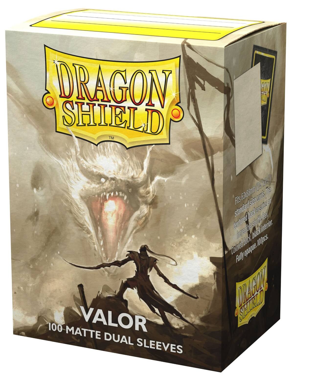 Dragon Shield Valor 100 Standard Matte Dual Sleeves